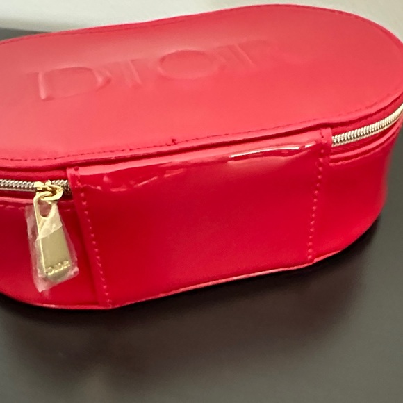 Dior Glossy Red Small Cosmetic Case - Picture 3 of 5